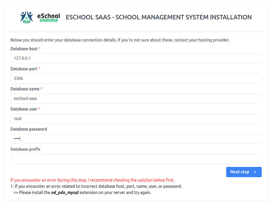 e-School SaaS