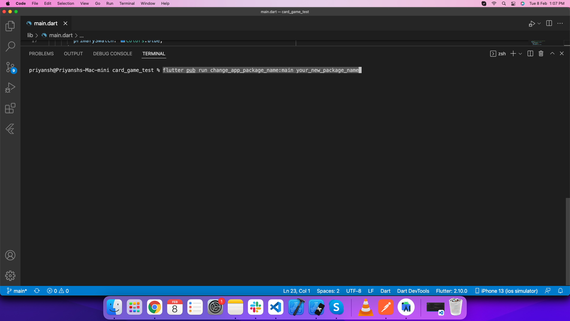 Change Package Name Android